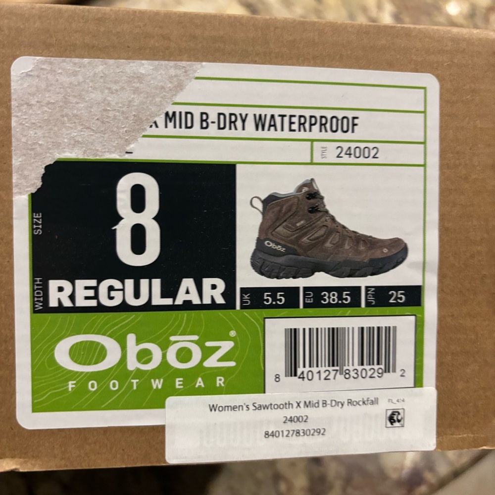 Oboz Women’s Brown Hiking Boots NEW IN BOX - Picture 14 of 14